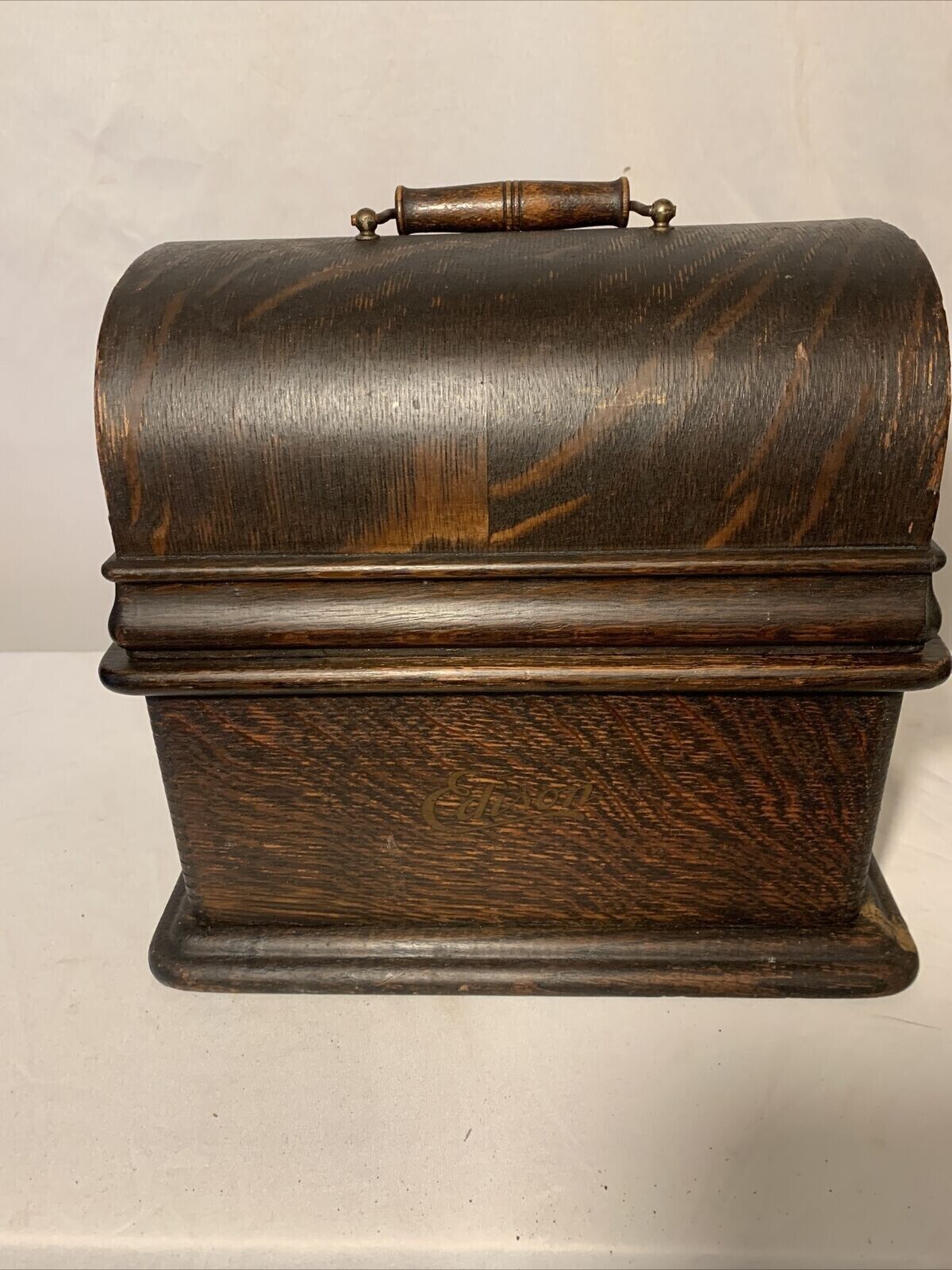 SALE $100 off 0ff 1905 Edison Standard Cylinder Phonograph Oak Case