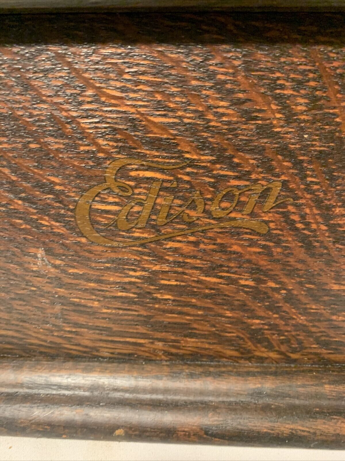 SALE $100 off 0ff 1905 Edison Standard Cylinder Phonograph Oak Case